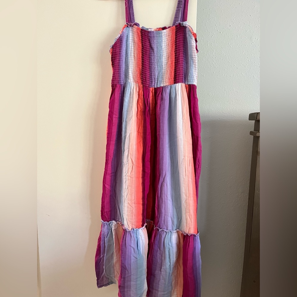 Terra and sky maxi dress size 1x